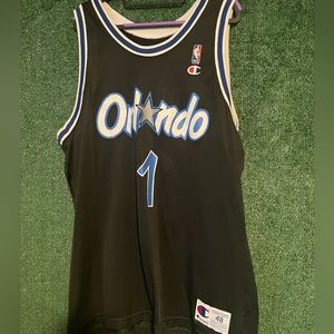 Champion Orlando Magic size 48 (XL) Penny Hardaway Jersey #1 GEM